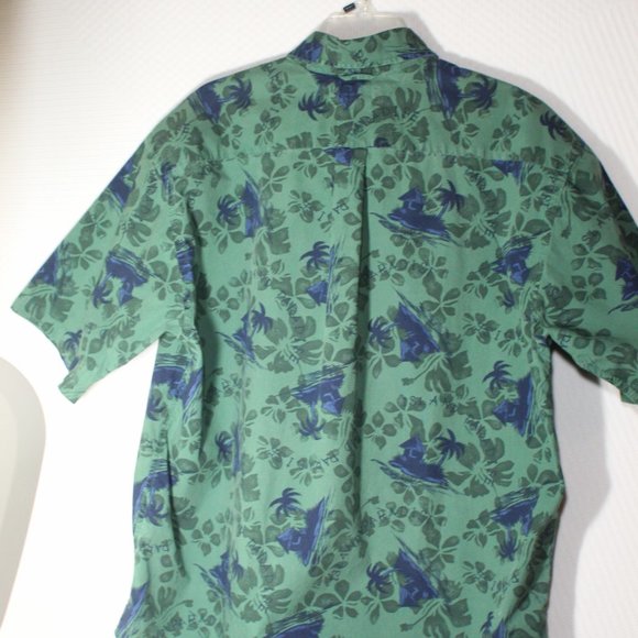 Vintage Tommy Hilfiger Original Design 90s Hawaiian Style Button Up - L - Picture 2 of 3